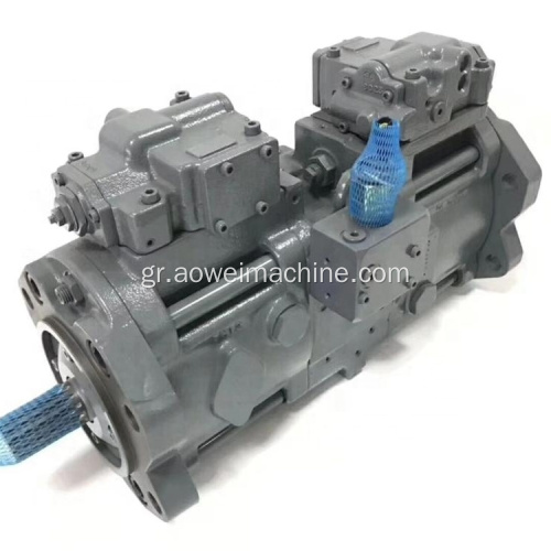 Αντλία υδραυλικής αντλίας Kobelco sk200 sk200lc 2437U389F1 2437U402F2 Kawasaki SK220LC-4 SK220LC IV SK220-4 Αντλία Assy